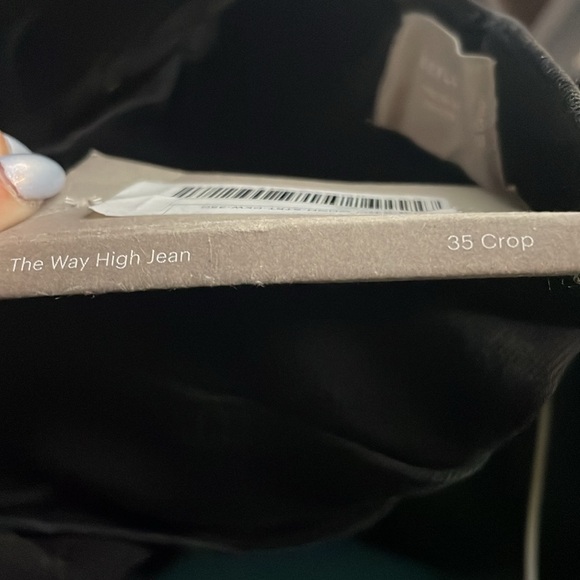 NWT Everlane • the way high jean crop sz 35 - Picture 15 of 16